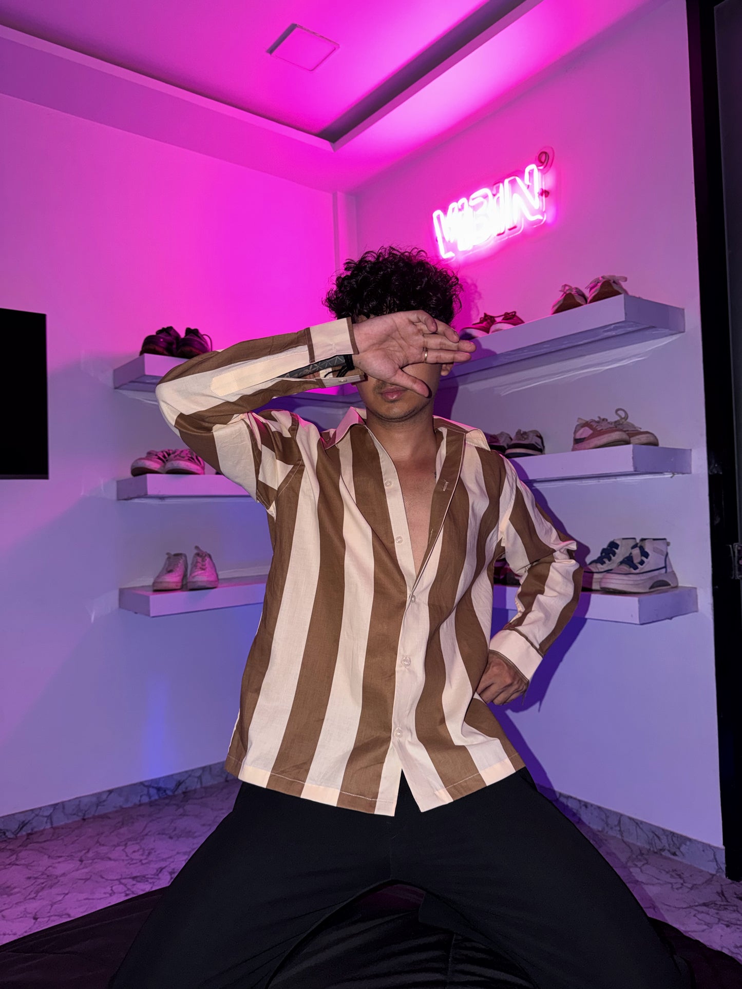 Mocha Stripe